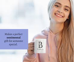 Custom Flower Name Mug, Personalized Mug for Women, Personalized Flower  Coffee Mug, Flower Name Coffee Cup, Monogram Mug,