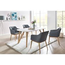In these page, we also have variety of images available. Oval Dining Table Matt White Oak W D H 160 90 76cm
