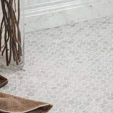 Check spelling or type a new query. Carrara Marble Hexagon Tile Bathroom Novocom Top