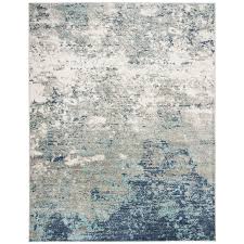 0327 red blue purple gray turquoise black modern area rug comteporary carpet #contemporary $137.50 buy. Safavieh Jasper 9 X 12 Rug In Blue And Gray Jsp107g 9