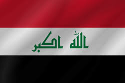 3d isometric map of iraq with national flag. Iraq Flag Image Country Flags