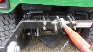 Flexpoint 3 point tractor receiver hitch accepts your pickup truck receiver inserts to let you haul behind your tractor anything you tow behind your truck. John Deere 318 Three Point Hitch Comparison Youtube