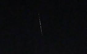 This could enable starlink to deliver lower latency than you can usually get with satellite service. Starlink Satellites Light Up Cape Town Skies