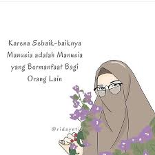 Bercadar bagi sebagain orang adalah hal yang biasa dan bahkan ada yang menganggapnya sebagai keharusan bagi seorang muslimah. Gambar Kartun Wanita Muslimah Bercadar Cantik Ilmu Pengetahuan 5