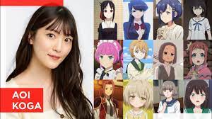 Aoi Koga [古賀 葵] Top Same Voice Characters Roles - YouTube