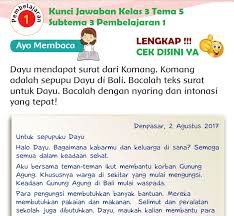 Kumpulan rpp daring tematik semester 2 kelas 1 2 3 4. Lengkap Kunci Jawaban Tematik Kelas 3 Tema 5 Subtema 3 Pembelajaran 1 Kunci Jawaban Lengkap Dan Terbaru Simplenews