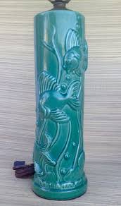 Ebay.de has been visited by 100k+ users in the past month Cool 1950 S Ceramic Pillar Lamp With Fish Design Fish Lamp Lamp Pillar Candles