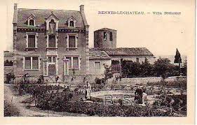 Rennes Le Chateau L Abbe Sauniere Et Marie Denarnaud Rennes Le Chateau Rennes Carte Postale