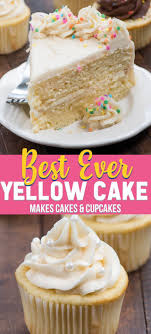 Basic Yellow Cake Recipe Cakes And Cupcakes Crazy For Crust Recipe Moist Cake Recipe Yellow Cake Recipe Basic Yellow Cake Recipe