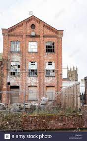 Derelict Victorian Factory Buildings Worcester Worcestershire Stock Photo Royalty Free Image 6676 Industrial Architecture Scale Model Architecture Building