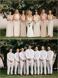 Country Chic Wedding In Australia Neutral Bridesmaid Dresses Bridesmaid Country Chic Wedding