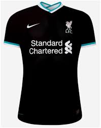 Embroidery type of team badge: Liverpool Black Concept Away Kit