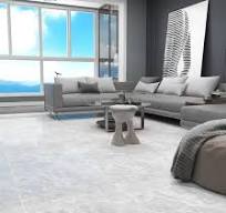China Living Room Marble Look Grey Polished Glazed Porcelain Floor Tiles