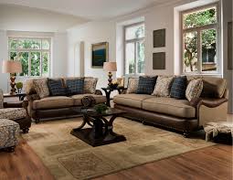 Traditional Two Tone Brown Sofa Cognac In 2020 Brown Living Room Brown Living Room Decor Comfortable Living Rooms