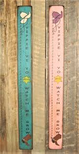 childrens growth measuring stick growth chart your western decor