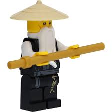 LEGO Ninjago - Figura de Sensei Wu en túnica negra con armas (Legacy) :  Amazon.es: Juguetes y juegos