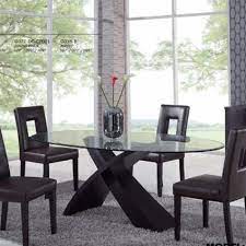 Global Furniture Usa Joyce Dining Set 9 Pieces Upholstery Brown Contemporary Dining Table Dining Sets Modern Contemporary Dining Table Set
