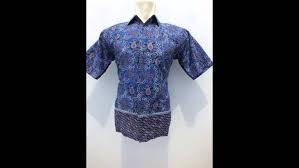 Baju batik kini kini menjadi jurus utama para pria untuk tampil maksimal, baik untuk menghadiri acara santai hingga formal. Desain Baju Batik Atasan Pria Lengan Pendek Youtube