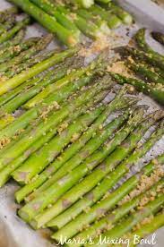 Roasted Garlic Asparagus Baked Asparagus Oven Baked Asparagus Vegetable Dishes
