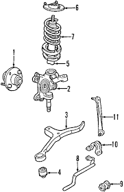 Front Suspension For 2002 Mercury Sable Haag Ford Parts