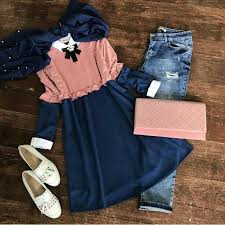 Pin By زهرة البنفسج On فساتين محجبات Trendy Fashion Outfits Hoodie Fashion Modest Fashion Hijab