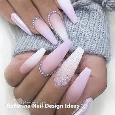 Trendy Ballerina Nail Art 2019 Ballerinanails Nail Matte Weisse Nagel Rosa Ombre Nagel Weisse Acrylnagel