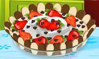 En cuanto la pizza fresca con mozzarella y albahaca esté en el horno, podéis preparar los ingredientes para hacer una tarta de plátano. Pastel Mousse Chocolate Cocina Con Sara Tarta De Mousse Cocina Con Sara Juegos De Cocina