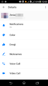 This will open the conversation color options. Change Color Scheme And More In Facebook Messenger Infophilic