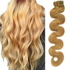 Unice mall provides 100% virgin human hair bundles, remy hair extensions, human hair wigs, brazilian hair bundles, lace frontal & hair closure for free shipping. Amazon Com Body Wave Hair Extensions Honey Blonde 24 100 Remy Human Hair Clip In Extensions 18inch Real Hair Extensions Double Weft Full Head Thick Hair Extensions 7pcs 70g Beauty