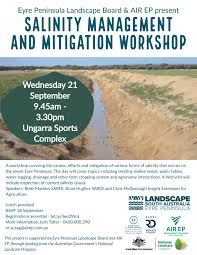 Salinity management workshop at Ungarra