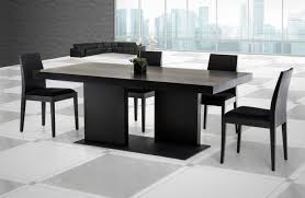 Update your home with this modern faux leather dining bench set and with the finley and zen dining set. Modrest Cobalt Modern Black Oak Dining Table Black Wood Dining Table Contemporary Dining Furniture Modern Black Kitchen Tables