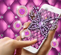 48 colors dried flowers nail art butterfly glitter flake 3d holographic, tufusiur dry flower nails sequins acrylic supplies face body gifts for decoration accessories & diy crafting. Beautiful Purple Butterfly Theme Diamond Wallpaper For Android Apk Download