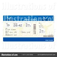 Plane ticket illustrations & vectors. Plane Ticket Clipart 212472 Illustration By Michaeltravers