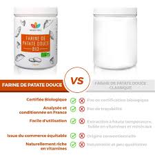 Farine De Patate Douce Bio 1 Kg Natura Force