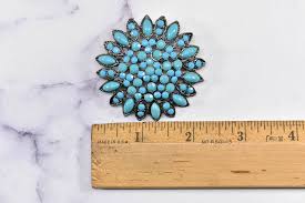 turquoise brooch
