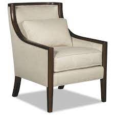 Measuring 35 h x 30 w x 29 d overall with a 17.5 seat height, this chair has a 250 lbs. Craftmaster 001810 Transitional Exposed Wood Accent Chair Belfort Furniture Exposed Wood Chairs