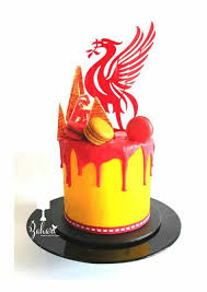 Buttercream drip cakes are a great choice for any celebration. Liverpool Fc Cakes