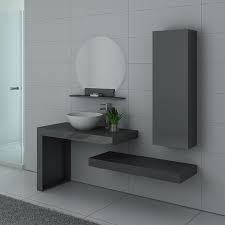 Découvrez les meubles de salle de bains : Meuble De Salle De Bain Gris Taupe Meuble De Salle De Bain Gris Laque Monza