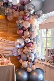 60th Birthday Flowers And Balloons Sweet Princess Birthday Party Kara S Party Ideas Princess Birthday Party Floral Balloons Princess Balloons