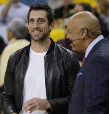 Aaron At Nba Finals Green Bay Packers Football Aaron Rodgers Rodgers Green Bay