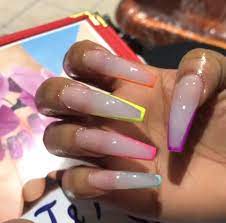 Pin By Lovetee Teah On Nails Nails Inspiration Long Acrylic Nails Cute Acrylic Nails