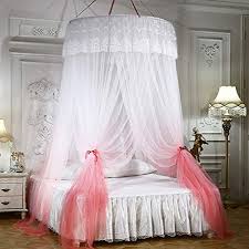 Maybe you would like to learn more about one of these? Double Layer Sheer Mesh Dome Bed Curtain Mengersi Bed Canopy Curtain Blue Princess Mosquito Net For Twin Full Queen King Bed Bed Canopies Drapes Bedding Ekoios Vn