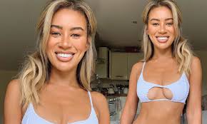 Maybe you would like to learn more about one of these? Love Island S Montana Brown Flaunts Her Ample Bust In A White Cut Out Bikini Daily Mail Online