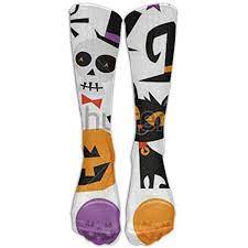Witches Halloween Pumpkinknee High Graduated Compression Socks For Women And Men Best Medical Nursing Compression Socks Graduated Compression Flight Socks