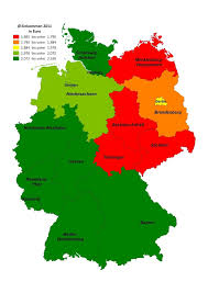 Seit der wiedervereinigung 1990 hat die bundesrepublik deutschland 16 statt wie vorher elf bundesländer, die fünf „neuen länder sind brandenburg. Kreditatlas Bundeslander Im Kreditvergleich Check24