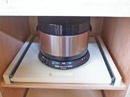 どこでもスライド棚 スライドテーブル 電気ポット 低い棚 棚