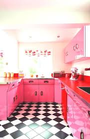Pin By Kitchenography On Home Goods Red Kitchen Decor Pink Kitchen Kitchen Decor Sets