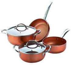 Le matériel de qualité destiné aux professionnels ! Xsquo Useful Tech Precipite Les Basses Offre Noel Batterie De Cuisine Professionnelle En Cuivre Avec 6 Elements Vital Copper Amazon Fr Cuisine Maison