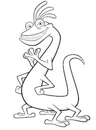 Select from 35870 printable coloring pages of cartoons, animals, nature, bible and many more. Monsters Inc Coloring Page Monsters Inc Randall All Kids Network