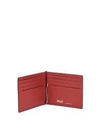 Wallets Purses Bally Card Holder With Inner Money Clip 2166205393
